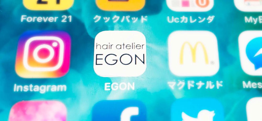 福知山の美容室エゴンの公式アプリのアイコン